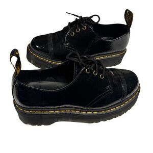 Dr. Martens Patent Leather Platform Oxfords Wms 11